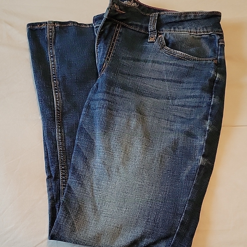 Womens Wrangler Blue Jeans